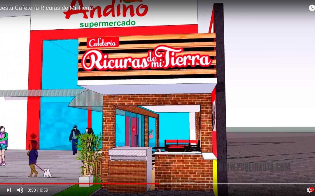 Diseño 3d Ricuras de mi Tierra